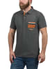 INDICODE Poloshirt in grau