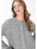 DreiMaster Women Cardigan in grey melange