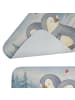 Mr. & Mrs. Panda Badteppich Pinguine Kuscheln Design ohne Spruch in Weiß