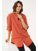 Kaffe Langarm - Hemd KAnaya Loose fit in Picante