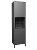 58 aufm Kessel VITRINE Erna 51x45x197 Anthrazit matt Lack