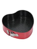 La Cucina Backform in Herzform in Rot, (B) 21 x (H) 7 x (L) 21 cm