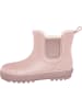 Playshoes Regenstiefel Halbschaft uni in rosa