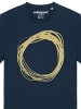 wat? Apparel T-Shirt Kreis in Dunkelblau