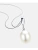 Diamant L'éternel Halskette aus 375 Weißgold mit Diamant mit Perle
