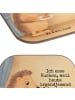 Mr. & Mrs. Panda Untersetzer Igel Kuchenstück Design mit Spruch in Weiß