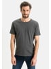 Camel Active T-Shirt aus reiner Baumwolle in Grau