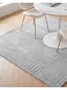 Beliani Kurzflor TAMIREL in Grau - (W) 160 x (L) 160 cm