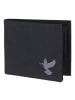 oxmox New Cryptan Geldbörse RFID Schutz 12 cm schwarz-freedom pigeon grey