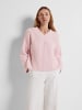 SELECTED FEMME Eleganter Grobstrick Pullover Lockerer Struktur Sweater SLFSELMA in Pink