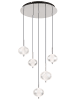 Globo lighting Hängeleuchte "AIDA" in silver