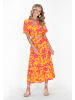 IZIA Women Top in yellow multicolor