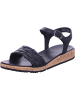 Tamaris Keilsandalette in schwarz