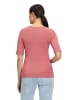 CARTOON Basic Shirt mit Rundhalsausschnitt in Dusty Cedar