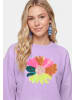 IZIA Women Sweatshirt in Lavender