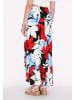 IZIA Women Skirt in black multicolor