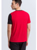 erima 5-C T-Shirt in rot/schwarz/weiss