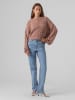 Vero Moda Strickpullover in Woodrose