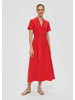 s.Oliver BLACK LABEL Kleid lang in Rot