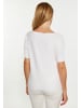 Usha Damen Pullover in WOLLWEISS