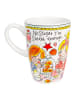 Blond Amsterdam XL-Becher Mint Rand in Bunt - 500 ml