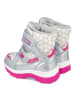 Agatha Ruiz de la Prada Winterstiefel Apres Ski in Silber