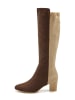 LASCANA Stiefel in braun/beige