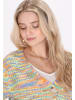 IZIA Damen Cardigan in Blau Mehrfarbig