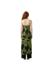 Replay Zweifarbig Viskose Langes Kleid