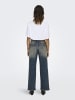 ONLY Jeans mit weitem Bein in Medium Blue Denim