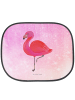 Mr. & Mrs. Panda Auto Sonnenschutz Flamingo Classic ohne Spruch in Aquarell Pink