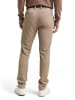Tom Tailor Hose in beige brown zig zag structure