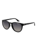 Longines Unisex Sonnenbrille Rund Schwarz