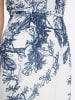 Heine Druck-Kleid in ecru-dunkelblau-bedruckt