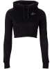 Gorilla Wear Crop-Top-Hoodie - Pixley - Schwarz