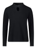 Betty Barclay Feinstrickpullover mit Schleifenknoten in Schwarz