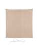 relaxdays Sonnensegel in Beige - 2,5 x 2,5 m