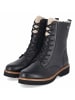 remonte Schnürstiefel in schwarz