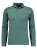 Ragman Softknit-Poloshirt mit Bund, Velvet Touch in Grün