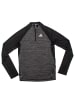 adidas Shirt Training Gym+ 3S 1/4 Zip in Schwarz