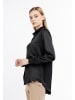 DreiMaster Damen Hemdbluse in Schwarz
