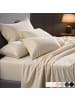 Carpe Sonno Fein Biber Spannbettlaken Winter in Creme