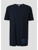 s.Oliver T-Shirt kurzarm in Blau