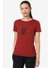 super.natural Merino T-Shirt in rot