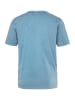 JP1880 Kurzarm T-Shirt in denimblau