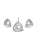 faina Women Jewelry Set in Silver