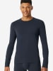 Schiesser Unterziehshirt Casual Warming in nachtblau