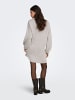 JDY Strickkleid in Chateau Gray