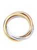 Elli Ring 925 Sterling Silber Ring Set in Bunt