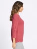 Sieh an! 3/4-Arm-Pullover in flamingo